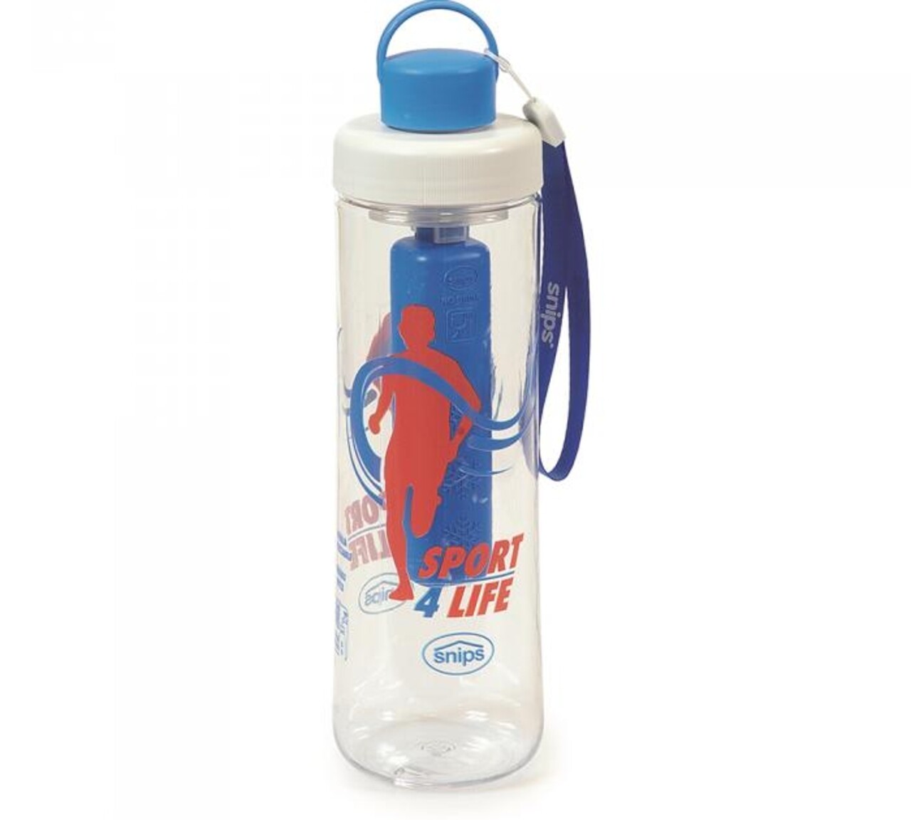 Sticla cu dispozitiv racire, Sport Ice Water, 0.75 L, tritan - imagine 3
